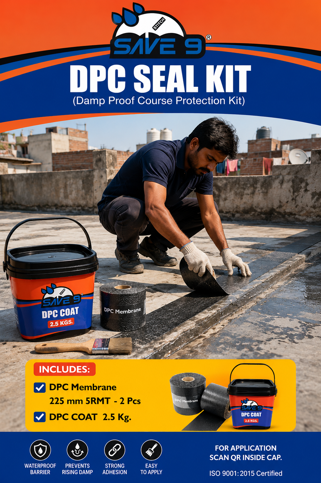 SAVE9 DPC Seal Kit